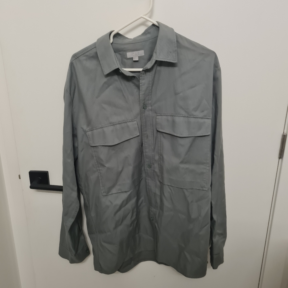 COS Green Overshirt